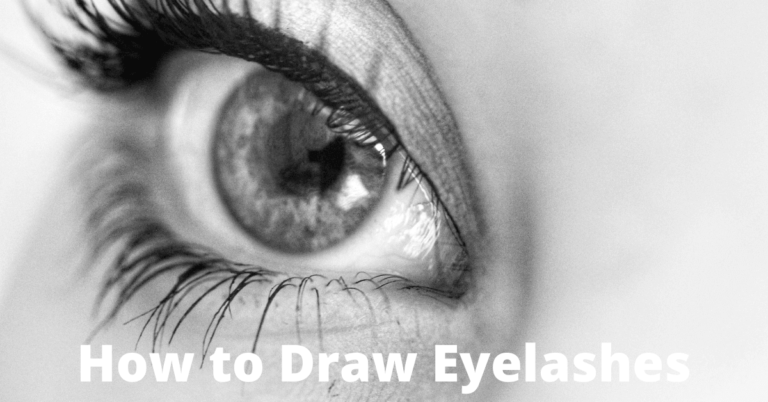 How to Draw Eyelashes Easy for Beginners