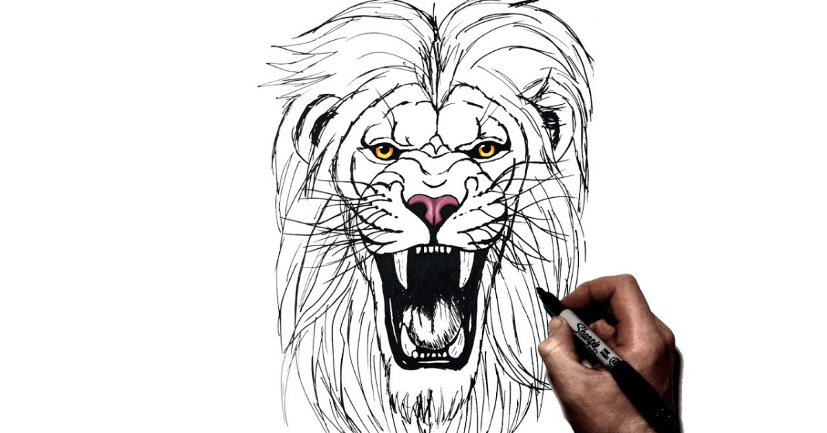 Lion-Roaring