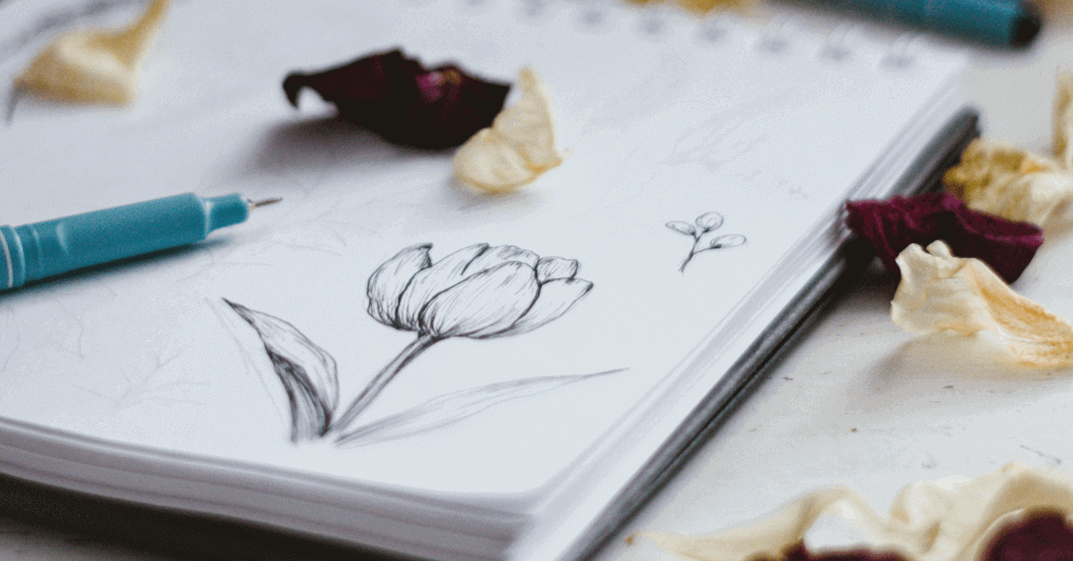 draw-a-rose-with-pencil