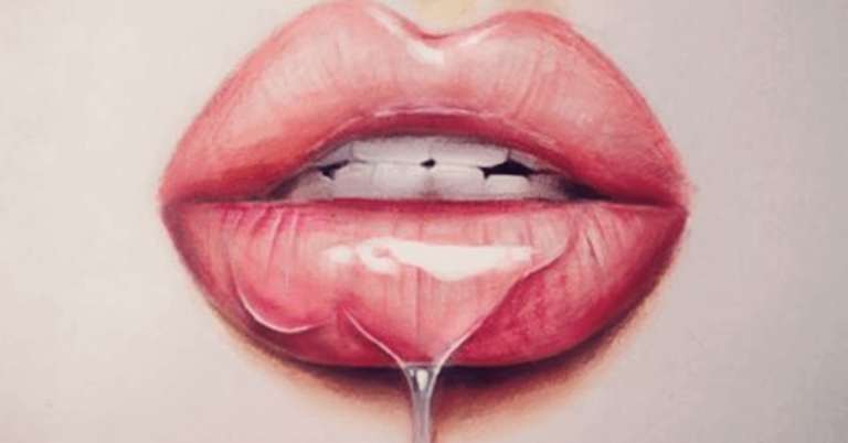 lips-drawing